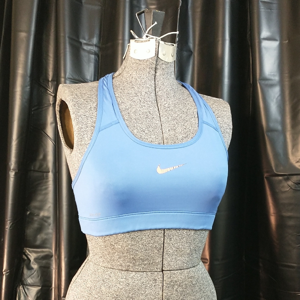 Nike Women's Light Blue Sports Bra